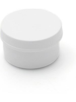 Zylan Ambalaj 30  ml Pe Beyaz Pomat Krem Kutusu, 12 Adet