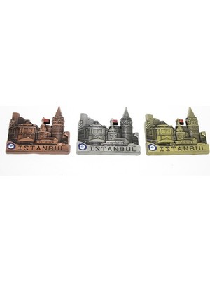 Periboia Metal Istanbul Temalı Yöresel Magnet Model 3