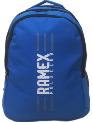 Casual Group  Unisex Mavi Sırt Çantası Büyük Boy Seyahat Okul Çantası Su Itici Spor Çantası 45X30X15CM 24LT+Anahtarlık Hediye