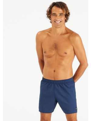 Nabaiji Erkek Deniz Şortu - Lacivert - Dokulu - 100