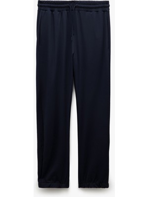 Koton Beli Bağcıklı Lastikli Paça Cep Detaylı Jogger Spor Eşofman Altı