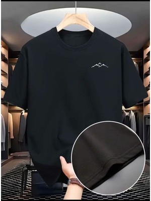 Medinenur Küçük Dağ Baskılı Basic T-Sihrt