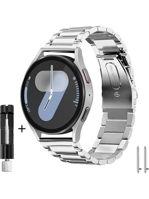 MMP Shop Amazfit Gts - Gts 2 - Gts 2e - Gts 2 Mini - Gtr 42MM Uyumlu 20MM Paslanmaz Çelik Akıllı Saat Kordonu