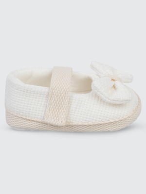 Civil Baby Kız Bebek Patik 17-19 Numara Ekru