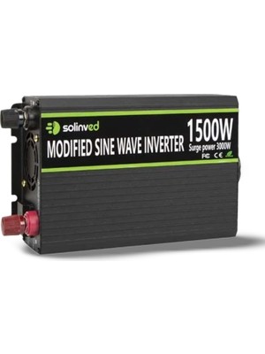 Solinved Slvm Serisi 1500W Modifiye  Inverter 24V