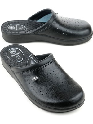 Gezer 04768-25 Deri Anatomik Sabo Erkek Terlik