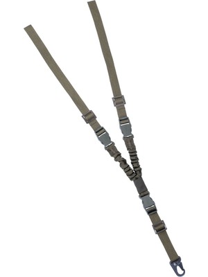 Atik Camp Tüfek Askı Kayışı - Savage - Üç Nokta Yaylı - Tactical - Haki