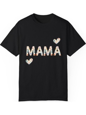 Woodroffe Kadın Anne/mama/mother Baskılı Salaş Oversize Boyfirend T-Shirt