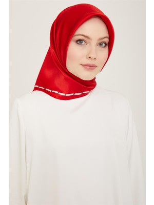 Armine Saf İpek Twill Eşarp 24Ya9166 55