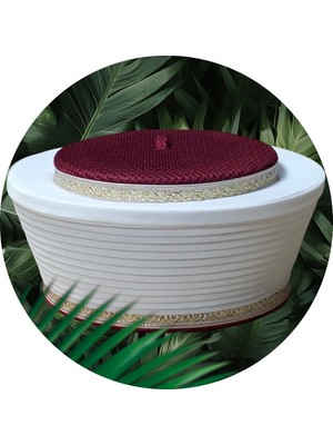 Şahin Bak Sarık, Fileli Sarık, Bordo Sarık, İmam Sarığı, Takke, Fes, Cübbe, Fileli Sarık, S222