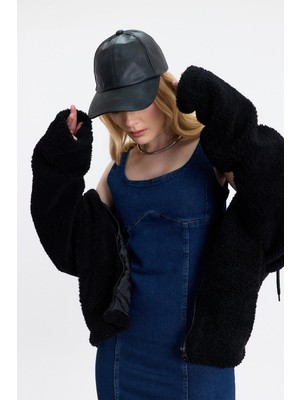 Rays 18847 Kapüşonlu Welsoft Hırka Siyah