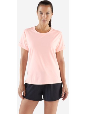 Kiprun Kadın Koşu Tişörtü - Pembe - Kiprun Run 500 Dry