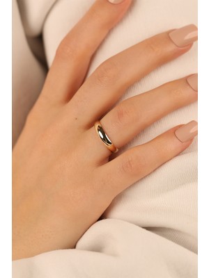 ÇGK KUYUMCULUK 3 mm Alyans Altın Yüzük CGKYZK0349