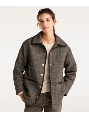 Yargıcı Kapitone Detaylı  Mont