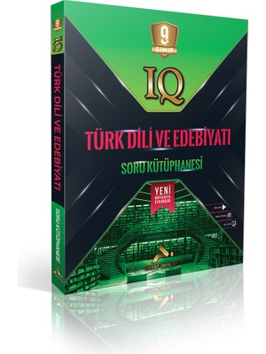 Paraf Yayınları 9. Sınıf IQ Türk Dili Ve Edebiyatı Soru Kütüphane