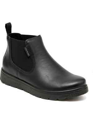 Kadın Bot 45 U33 Zx Fly Flot Synthetıc Woman Ankle Boot Black