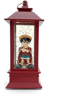 Honney Anime Naruto Figürlü Fener Temalı Işıklı Kar Küresi - Gece Lambası