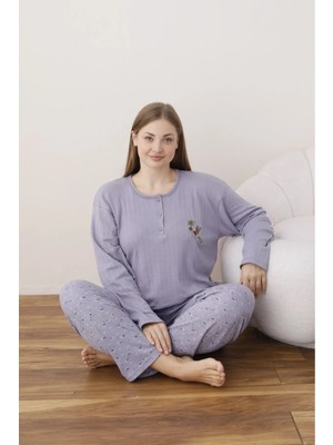 Lukitus Büyük Beden Battal Kadın Pijama Takımı
