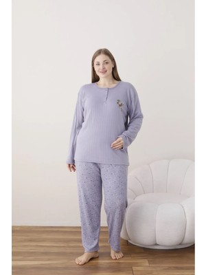 Lukitus Büyük Beden Battal Kadın Pijama Takımı