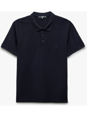 Koton Slim Fit Pamuklu Polo Yaka Kısa Kollu Tişört