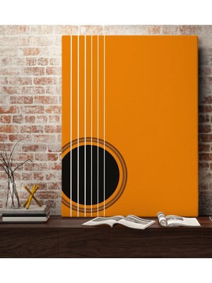 Bk Gift Gitar Tasarımlı Kanvas Tablo 70X100CM-2
