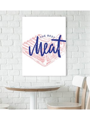 Bk Gift Cafe & Bar & Restaurant Konseptli Kanvas Tablo 70X100CM-40