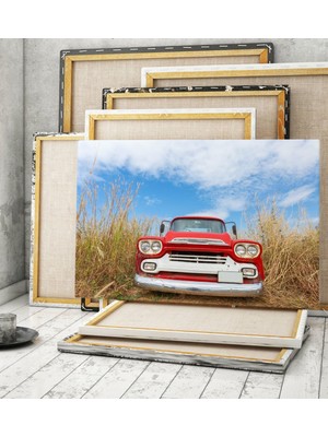 Bk Gift Klasik Araç Kanvas Tablo 70X100CM-13