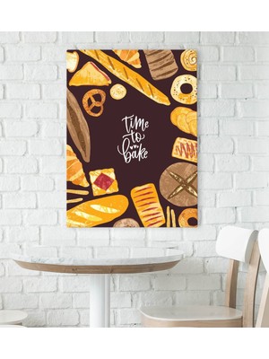 Bk Gift Cafe & Bar & Restaurant Konseptli Kanvas Tablo 70X100CM-57