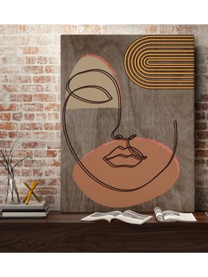 Bk Home Modern Art Tasarımlı Kanvas Tablo 70X100CM-11