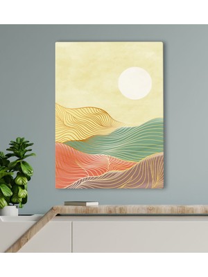 Bk Gift Otel Odası Konseptli Kanvas Tablo 70X100CM-109