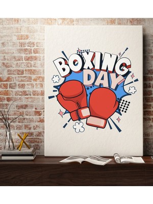 Bk Gift Boxing Day Tasarımlı Kanvas Tablo 70X100CM-1