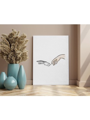 Bk Home That Special Bond Tasarımlı Kanvas Tablo 70X100CM-1