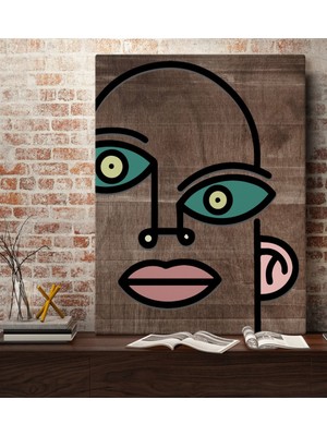 Bk Home Picasso Style Tasarımlı Kanvas Tablo 70X100CM-1