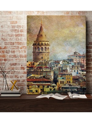 Bk Gift Galata Kulesi Kanvas Tablo 70X100CM-3