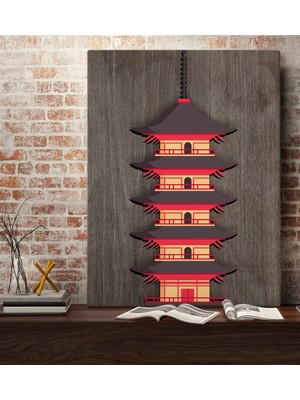 Bk Home Minka Evi Tasarımlı Kanvas Tablo 70X100CM-1