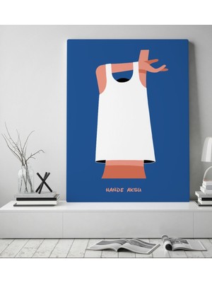Kişiye Özel Kadınlar Günü Kanvas Tablo 70X100CM-23