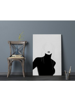 Bk Home Bonjour Tasarımlı Kanvas Tablo 70X100CM-1