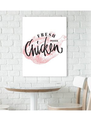 Bk Gift Cafe & Bar & Restaurant Konseptli Kanvas Tablo 70X100CM-39