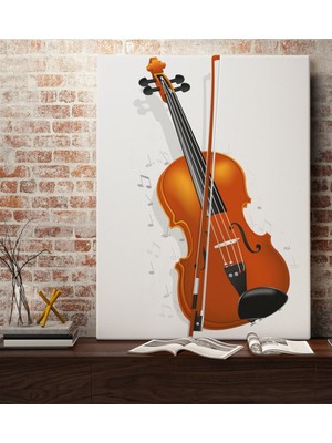 Bk Gift Keman Tasarımlı Kanvas Tablo 70X100CM-1