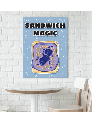 Bk Gift Cafe & Bar & Restaurant Konseptli Kanvas Tablo 70X100CM-6