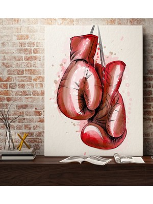 Bk Gift Boks Eldiveni Tasarımlı Kanvas Tablo 70X100CM-1