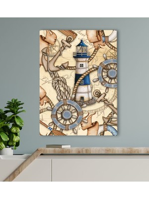Bk Gift Otel Odası Konseptli Kanvas Tablo 70X100CM-121