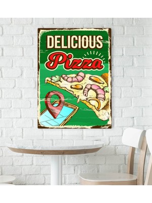 Bk Gift Cafe & Bar & Restaurant Konseptli Kanvas Tablo 70X100CM-13