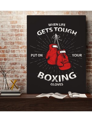 Bk Gift Boxing Tasarımlı Kanvas Tablo 70X100CM-3