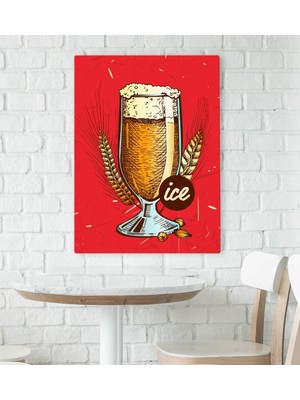 Bk Gift Cafe & Bar & Restaurant Konseptli Kanvas Tablo 70X100CM-34