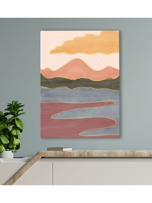 Odası Konseptli Kanvas Tablo 70X100CM-7