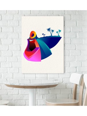 Bk Gift Cafe & Bar & Restaurant Konseptli Kanvas Tablo 70X100CM-17