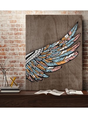 Bk Home Kanat Tasarımlı Kanvas Tablo 70X100CM-2