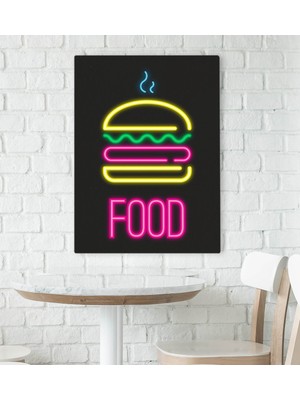 Bk Gift Cafe & Bar & Restaurant Konseptli Kanvas Tablo 70X100CM-43