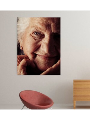 BK Kişiye Özel Aile Büyüğü Kanvas Tablo (70 x 100  cm .) 2